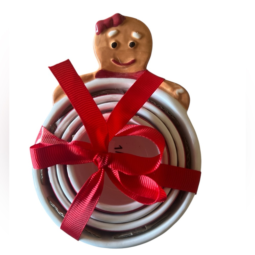 Holiday Time Gingerbread Measuring Cups
